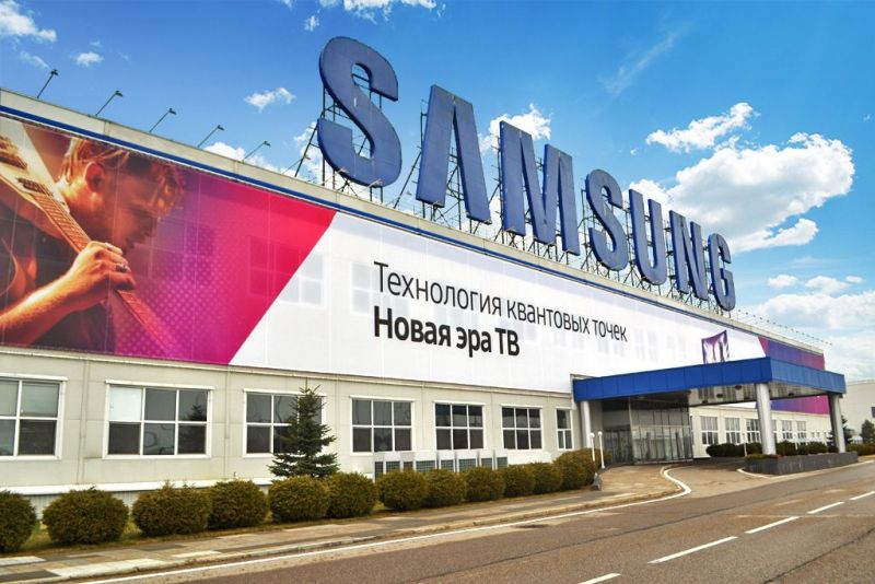 Производство QLED-телевизоров на заводе Samsung Electronics (Самсунг Электроникс Рус Калуга)