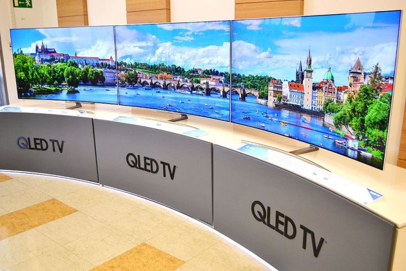 Производство QLED-телевизоров на заводе Samsung Electronics (Самсунг Электроникс Рус Калуга)