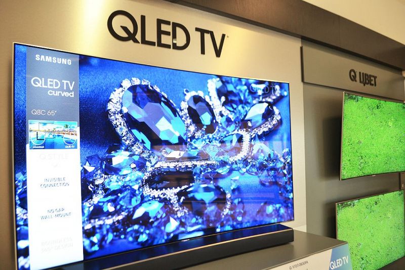 Производство QLED-телевизоров на заводе Samsung Electronics (Самсунг Электроникс Рус Калуга)